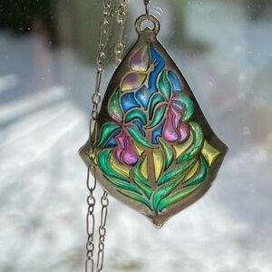 Plique a Jour Necklace